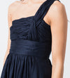 One Shoulder Dress in Navy