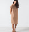 Philomene Dress in Camel