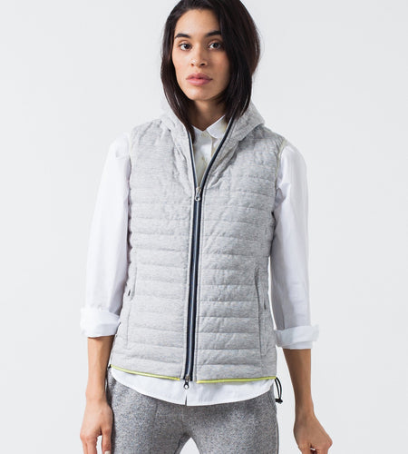 Primula Vest in Light Grey