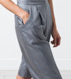 Silk Shorts in Grey