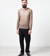 Mottled Cashmere Crewneck