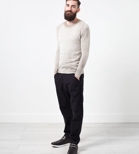 Mottled Cashmere Crewneck
