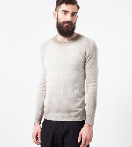 Mottled Cashmere Crewneck