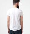 Comfort Tee in White Linen