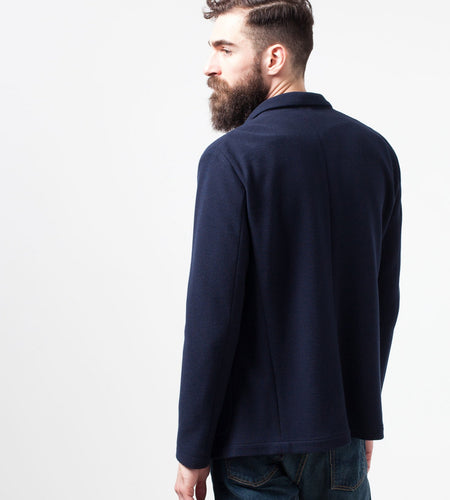 Cotton Jacket in Navy