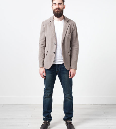 Zepo Brushed Cotton Blazer