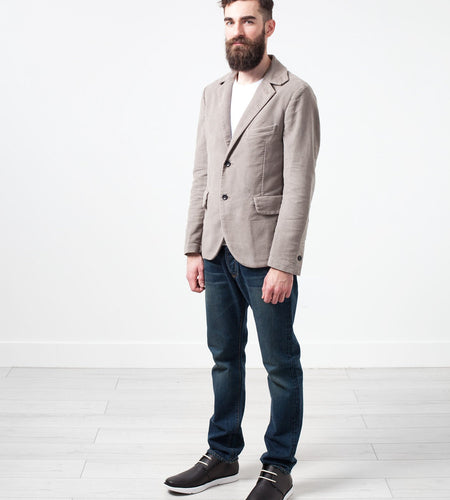 Zepo Brushed Cotton Blazer