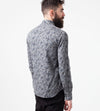 Western Arkansas Button-Up in Grey Floral