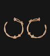 14k Intertwined Earrings