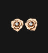 18k Solid Bloom Earrings