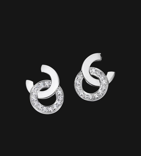 18k Interlinked Earrings