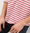 Luke Shirt in Red Stripe