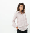 Pointed Collar Blouse in Rose