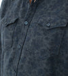 Western Arkansas Button-Up in Dark Hash Floral
