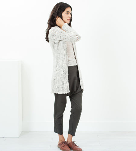 Bulk Stitch Cardigan in Cloud