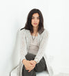 Bulk Stitch Cardigan in Cloud