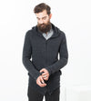Pill Zip Sweater in Anthracite