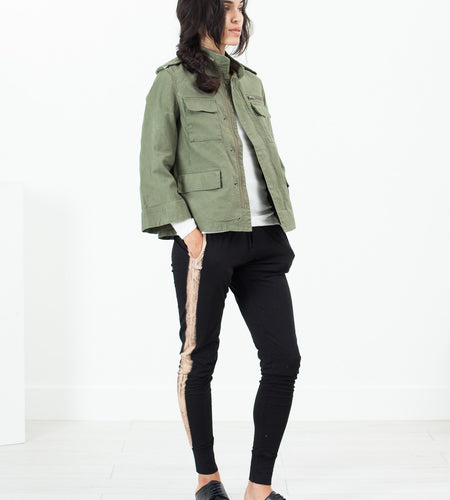 Big Army Jacket in Olive