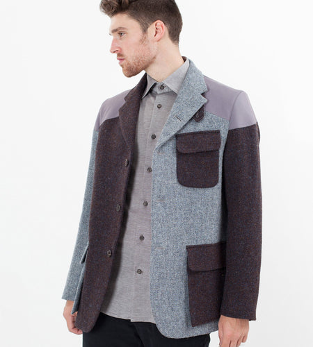 Crazy Mallory Jacket in Blue Mix