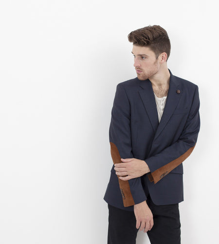 Swift Low Blazer in Navy