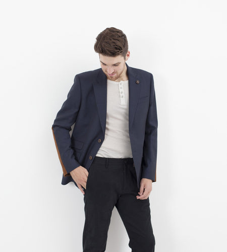 Swift Low Blazer in Navy
