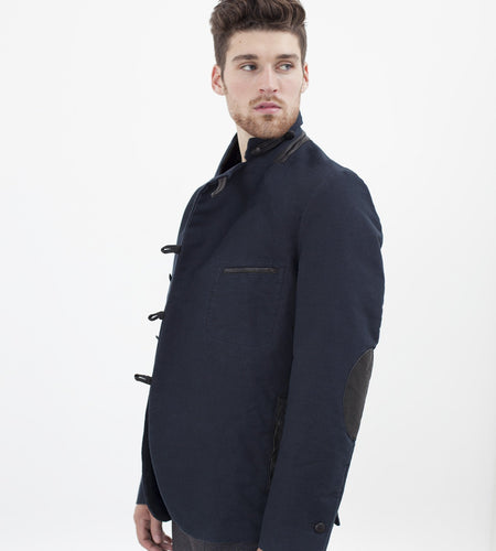 Taurin Jacket in Navy