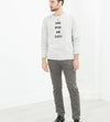 Vintage Sweatshirt in Light Grey