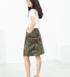 Military Skirt in Camo