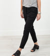 Stretch Fitted Pant in Black