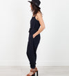 Sleeveless Jumpsuit in Navy