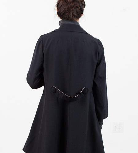 Day Coat in Navy
