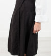 Wrap Snap Skirt in Black