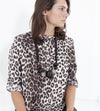 Madame L Blouse in Leopard