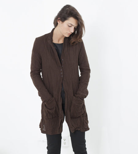Ghost Wool Jacket in Brown