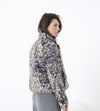Deione Coat in Graphite Floral
