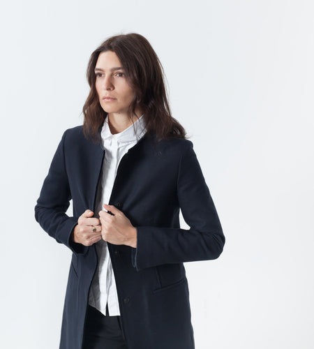 Tessuto Jacket in Navy