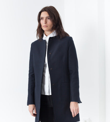 Tessuto Jacket in Navy