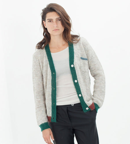 Deskle Cardigan in Heather