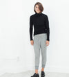 Highsoft Cropped Sweat in Heather Grey