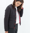 Camelia Reversible Jacket in Black/Red