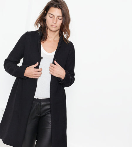 Zoulou Coat in Black