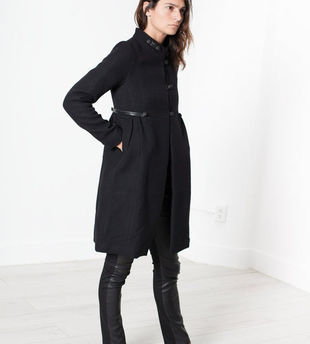 Zoulou Coat in Black