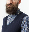 Basic Gilet in Navy