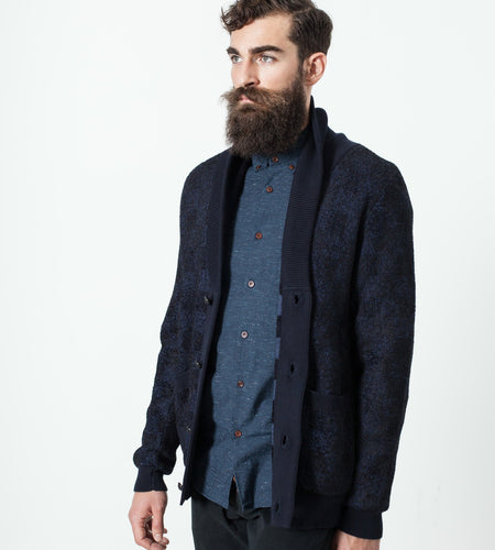 Giacca Madras Cardigan