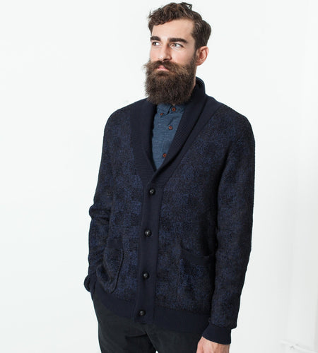 Giacca Madras Cardigan