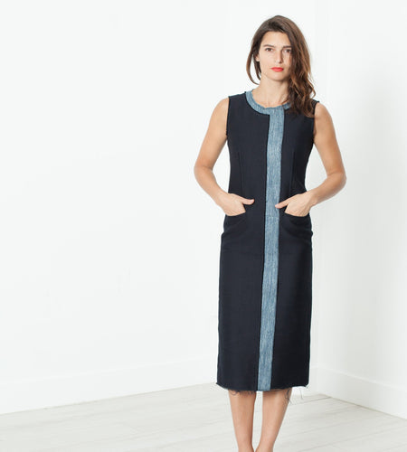 Denim Dress in Denim