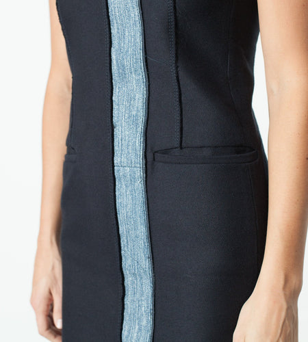 Denim Dress in Denim