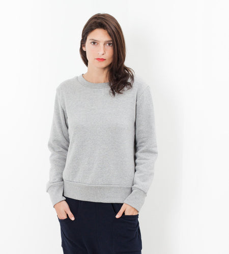 Loopwheeler Sweatshirt in Grey