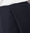 Pleated Wool Skirt in Navy