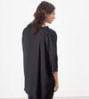 Unbalanced Cardigan in Black